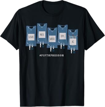 Jesus Christ Fifth Pressor Ful Code Nurse ICU Nurse T-Shirt