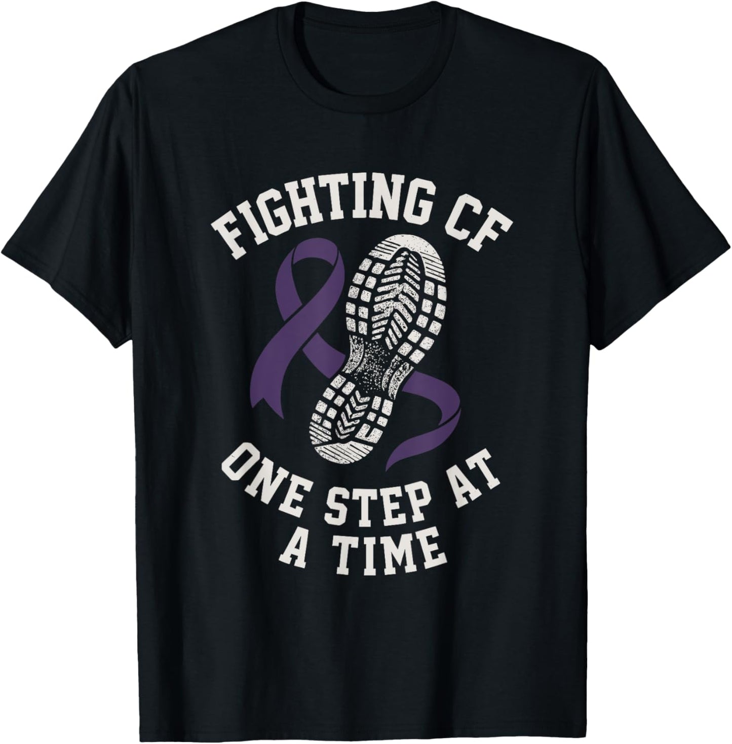 Cystic Fibrosis Awareness CF Warrior Breathe For A Cure T-Shirt