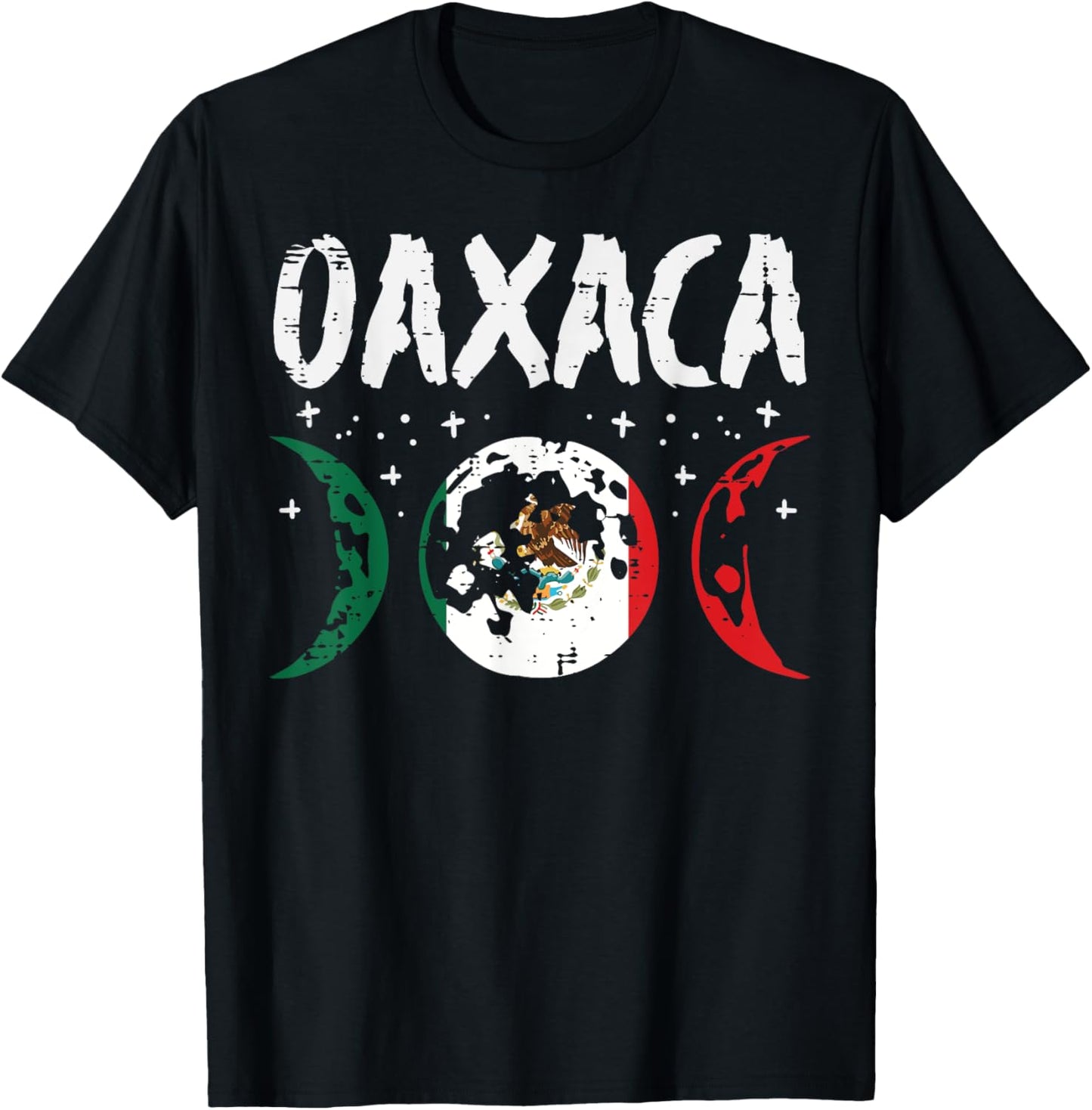 Mexican Independence Day Oaxaca Mexico Moon Men Women Kids T-Shirt
