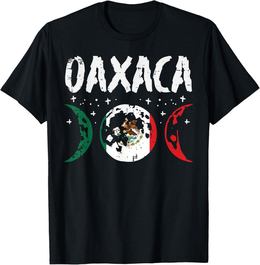 Mexican Independence Day Oaxaca Mexico Moon Men Women Kids T-Shirt