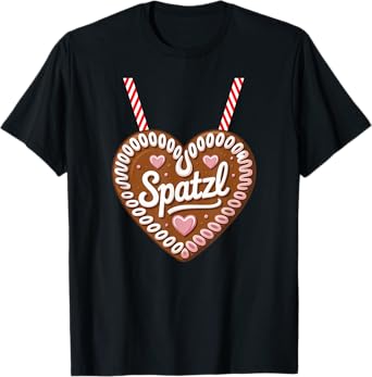 Spatzl Gingerbread Heart Dirndl T-Shirt