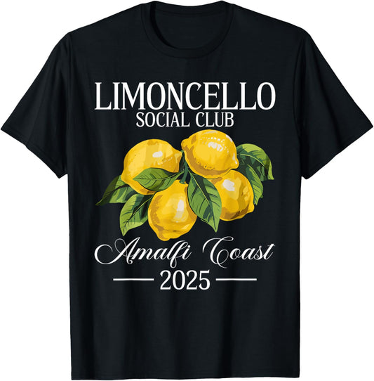 Positano Italy Vacation Limoncello Amalfi Coast Vacation T-Shirt