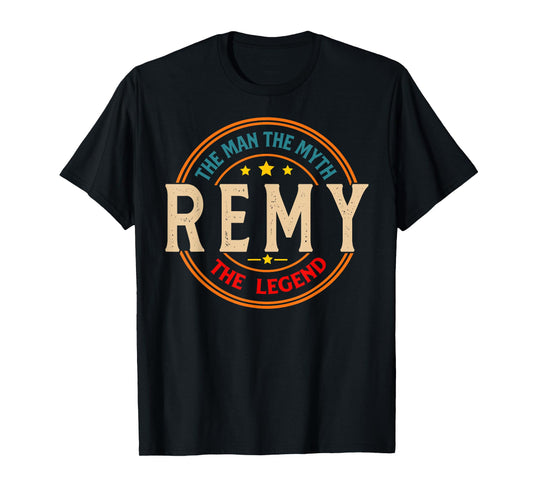REMY The Man The Myth The Legend Vintage Personalized T-Shirt