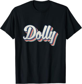 Dolly Merch Youth Vintage Women First Name Dolly T-Shirt
