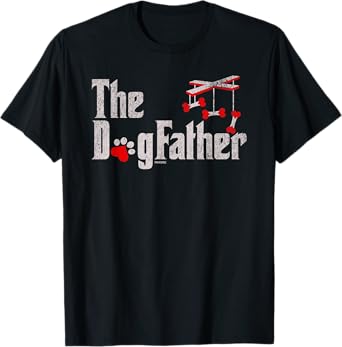 The DogFather, Funny Dog Dad Fathers Day and Christmas Men T-Shirt