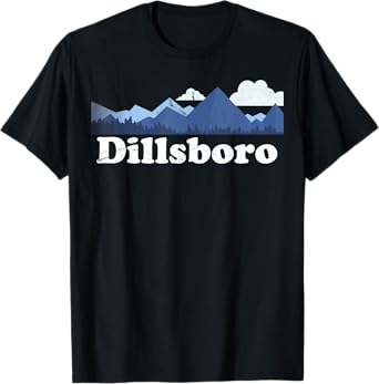 Dillsboro North Carolina Blue Ridge Mountains NC T-Shirt