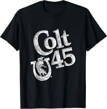 Colt 45 Beer Vintage Style - Logo T-Shirt