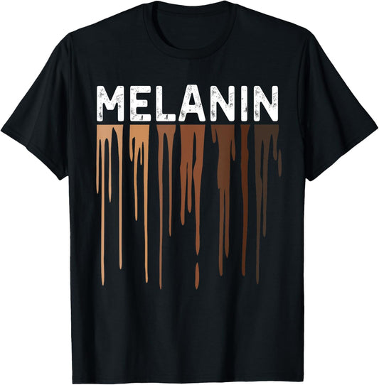 Melanin tShirts Juneteenth Shirts Women Black History Month T-Shirt
