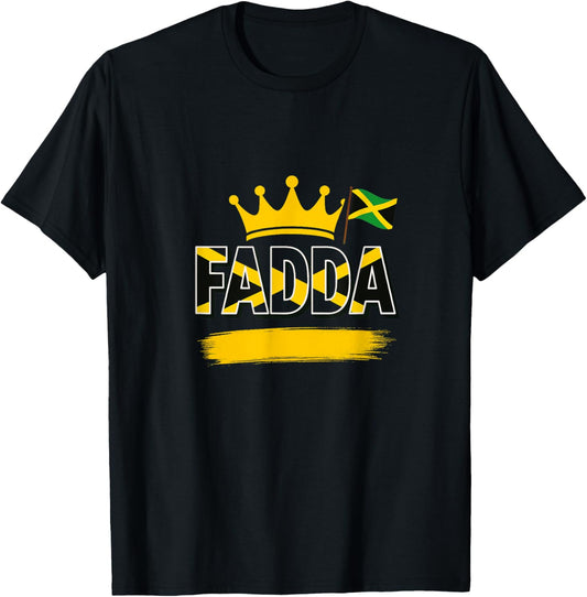 Fadda – Funny Jamaican Dad Father's Day souvenir T-Shirt