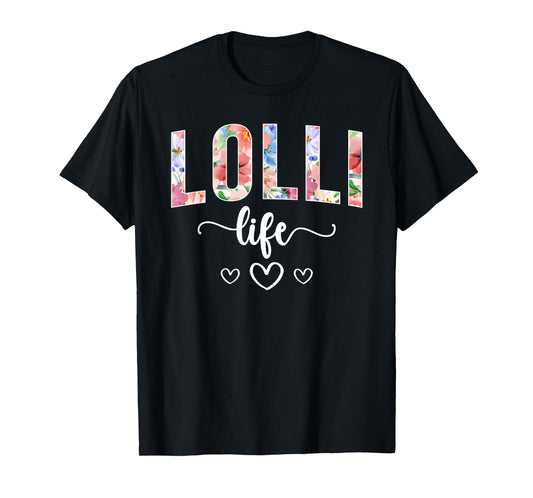 Lolli Life Lolli Grandma Lolli Grandmother T-Shirt
