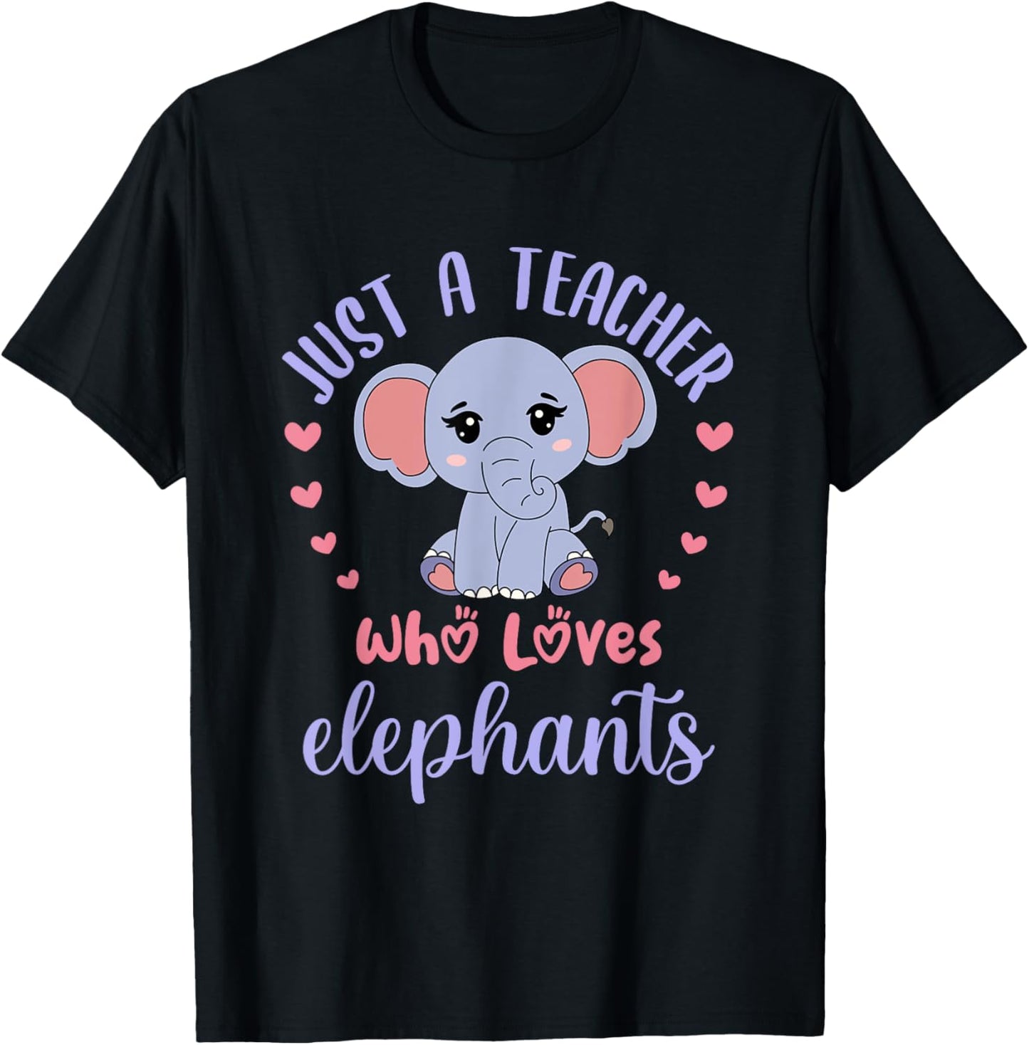 Teacher Elephant Lover Wildlife Tee by TeeBrew