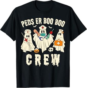 PEDS Emergency Department Halloween RN ER Pediatric ED Nurse T-Shirt
