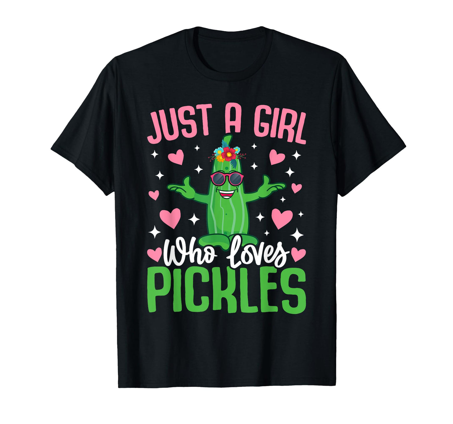 Just A Girl Who Loves Pickles T-Shirt