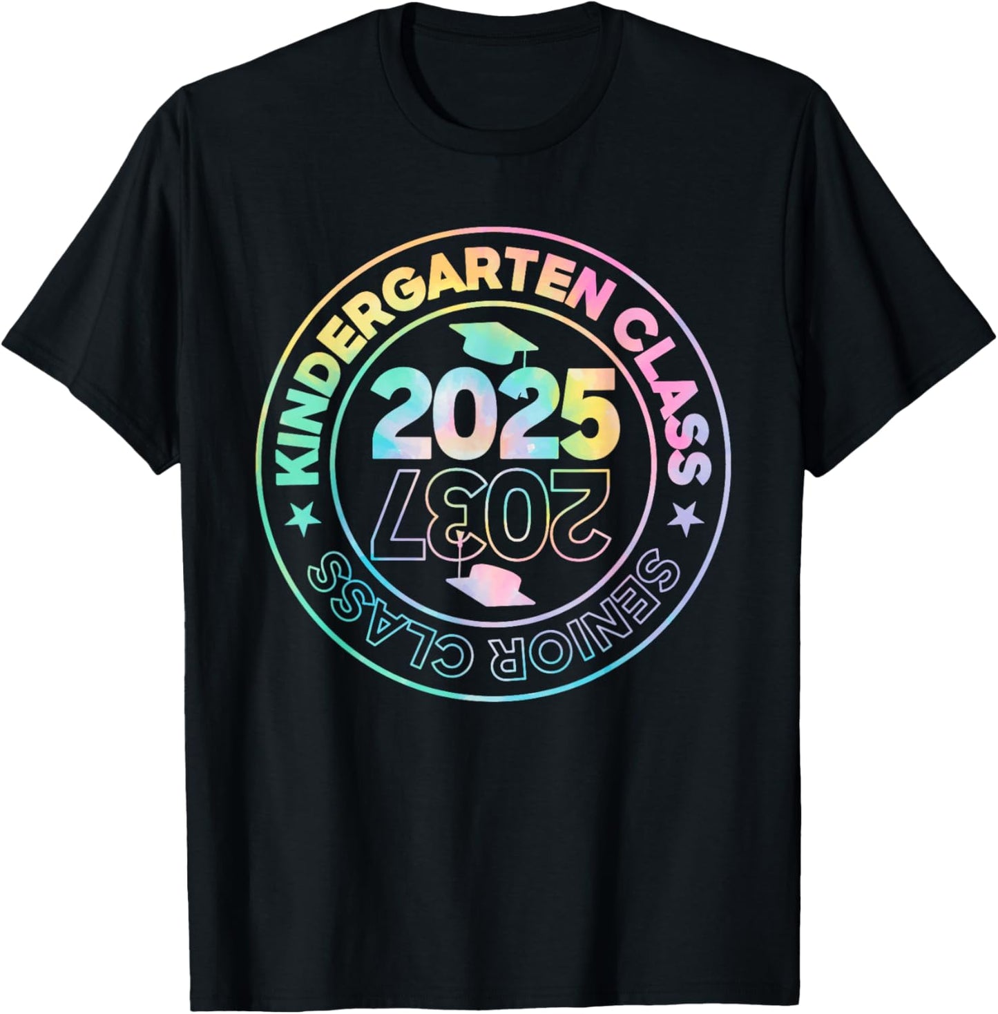 Kindergarten Graduation Class of 2025 Senior 2037 Class Kids T-Shirt