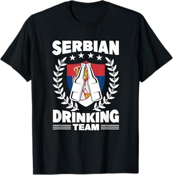 Serbian Drinking Team T-Shirt