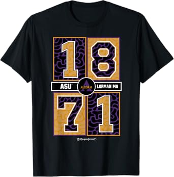 Alcorn State University - ASU Braves HBCU Concrete Date T-Shirt