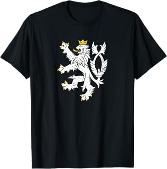 Ceska Republika Lion Coat of Arms | Czech Republic Souvenir T-Shirt