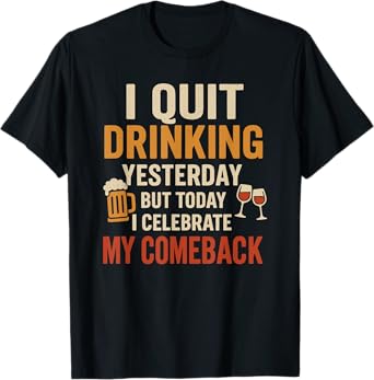 Funny Day Drinking Adult Drinking Wine Beer Lover Party T-Shirt