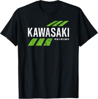 Retro Vintage KAWASAKI Green City for Men or Women T-Shirt