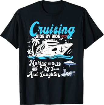 Cruising Side By Side Couple Cruise summer T-Shirt