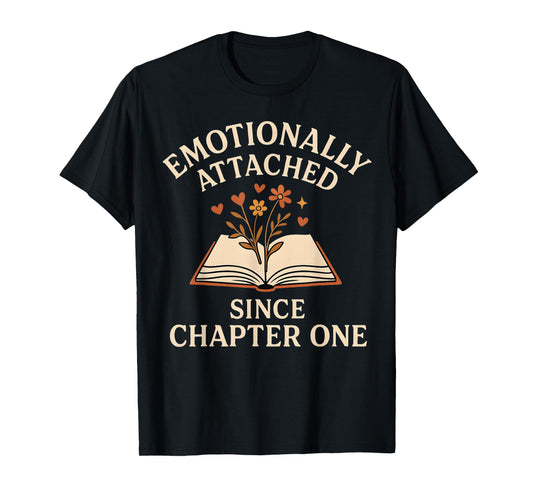 Book Lover for Women Who Connect Deeply With Fiction T-Shirt