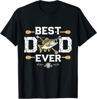 Best Dad Ever Fishing Gifts for Dad – Father’s Day T-Shirt