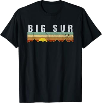 Big Sur, CA Design - Vintage Big Sur T-Shirt