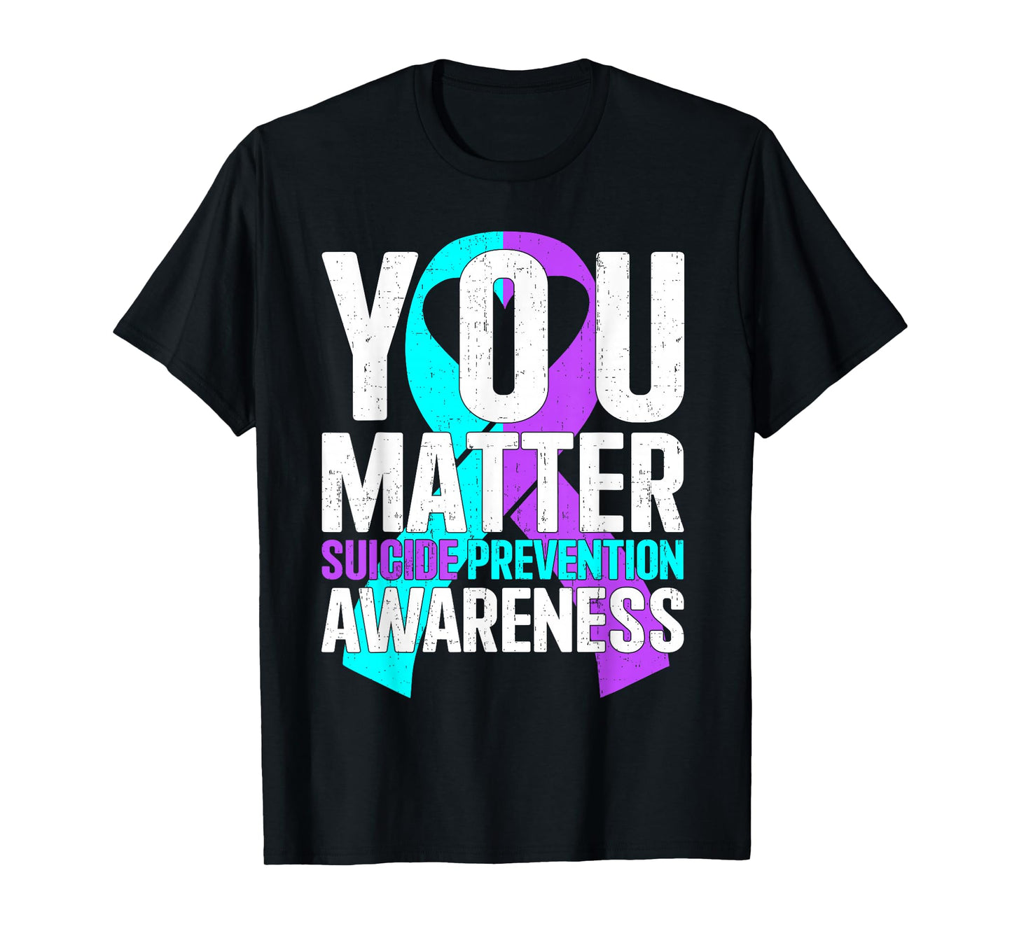 Groovy Your Matter Suicide Prevention Awareness Men Women T-Shirt