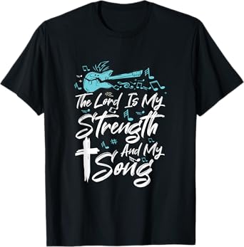 Christian Music Guitar Church Band Love God T-Shirt