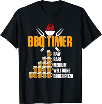 Barbecue BBQ Timer - Grill Beer Grill T-Shirt