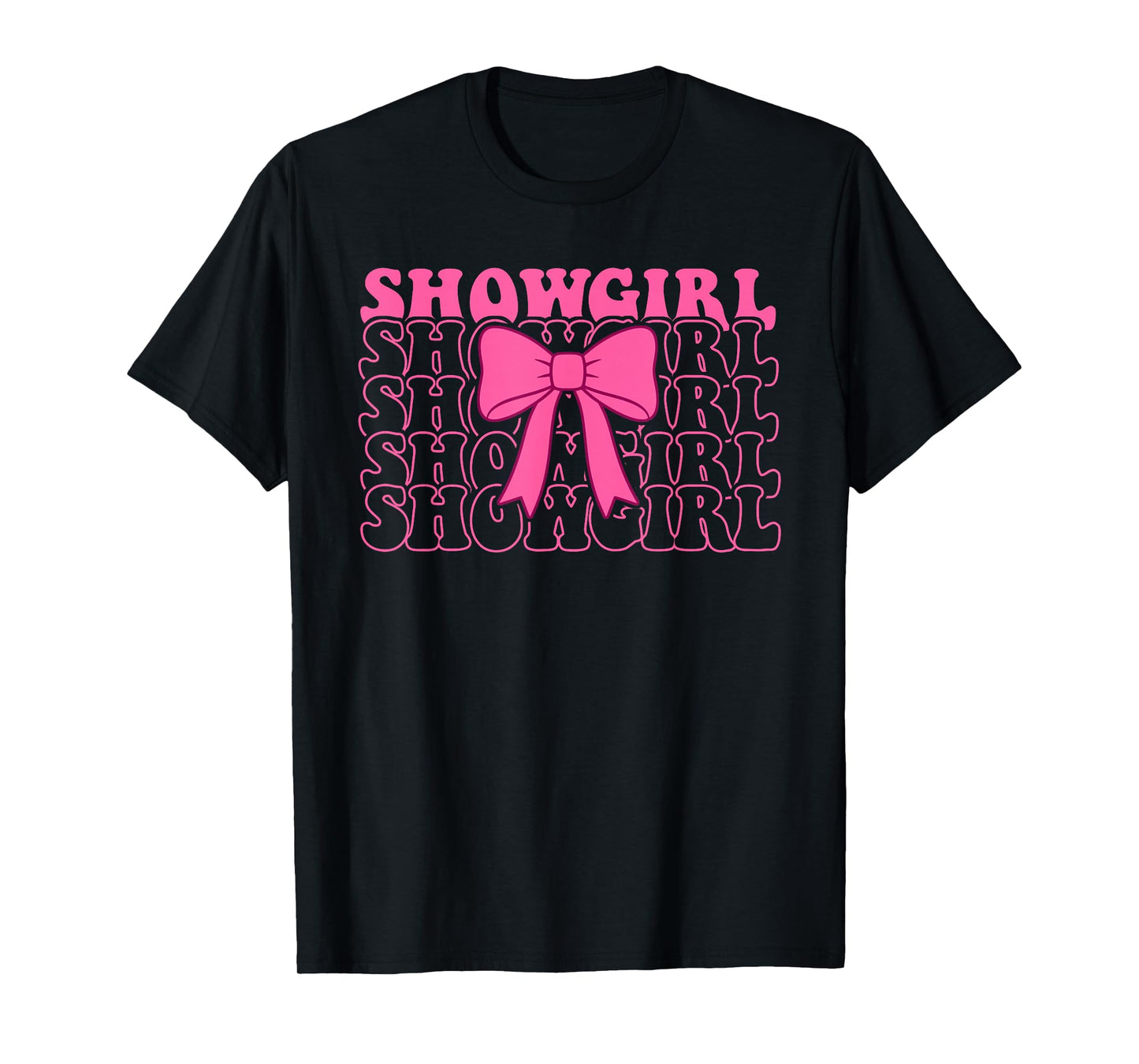 Show Girl Era Coquette Bow Graphic Outfit for Women Girls T-Shirt