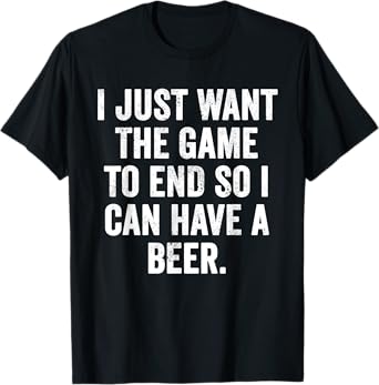 Weekend Warrior Shirt I'm Not Competitive Game Drinking Beer T-Shirt