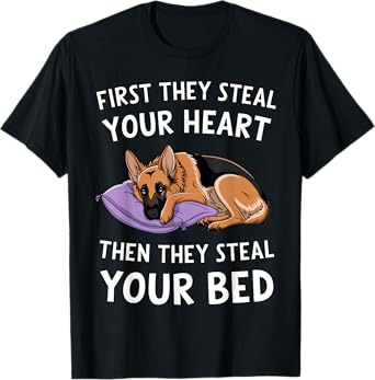 German Shepherd Design For Men Women German Shepherd Lovers T-Shirt