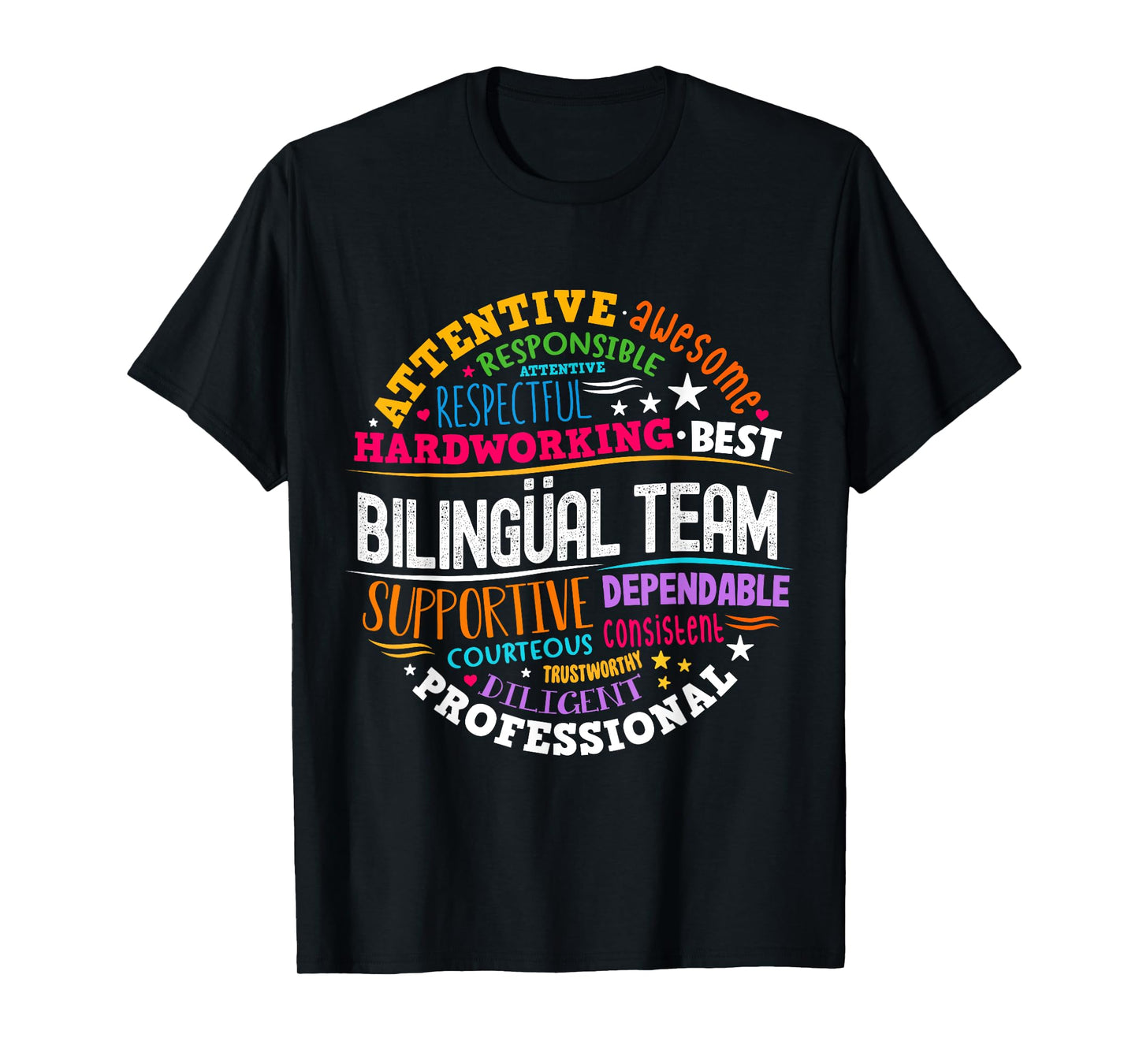 Cultivando Bilingues Dual Language Bilingual Team Teacher T-Shirt