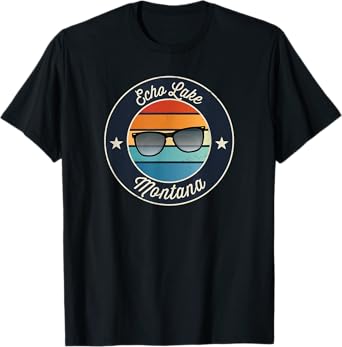 Echo Lake - Montana Souvenir T-Shirt