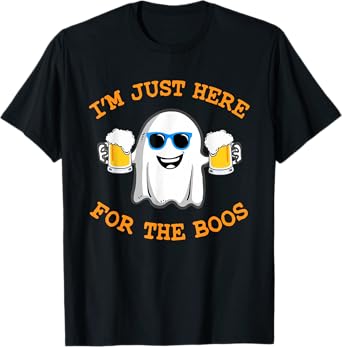 I'm Just Here for The Boos Funny Halloween T-Shirt