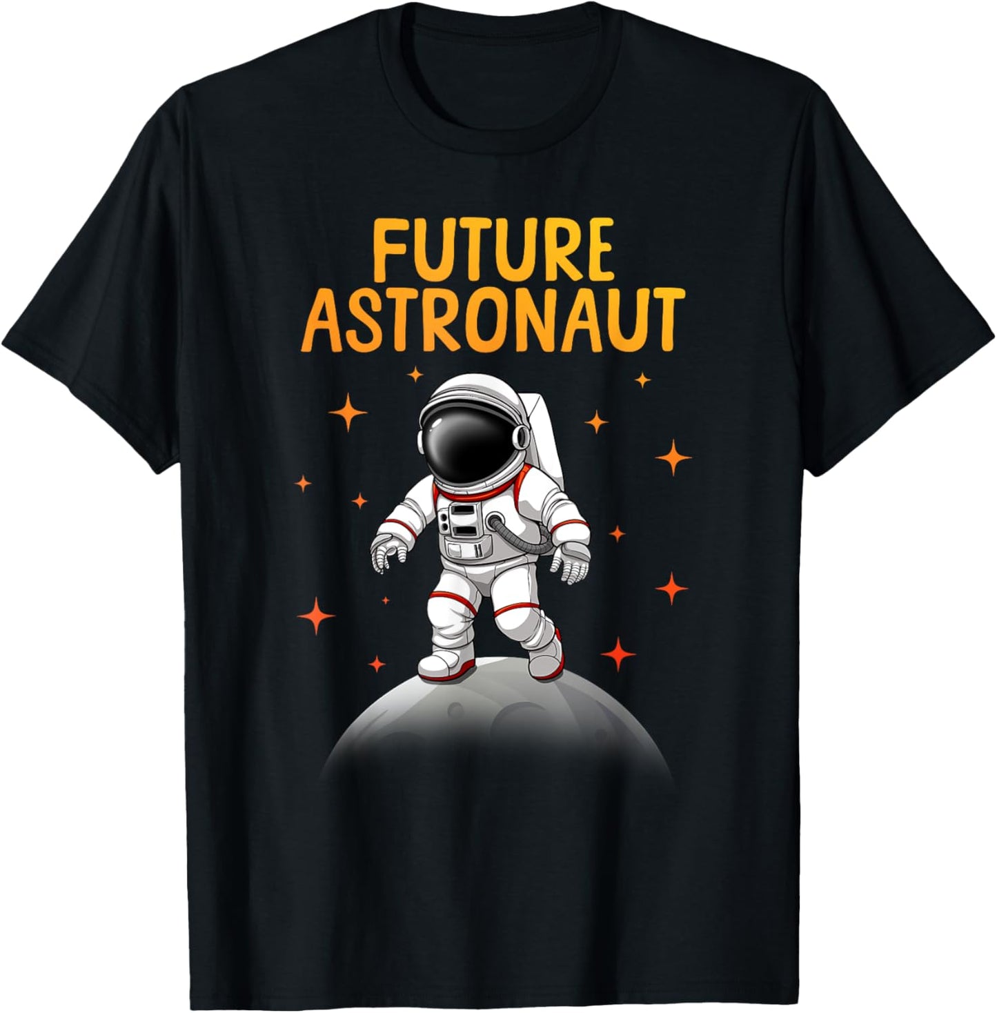 Cool Astronaut Art For Boys Kids Toddler Outer Space Galaxy T-Shirt