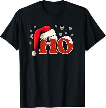 Funny Where My Ho's At - One Snowy HO! Says It all Christmas T-Shirt