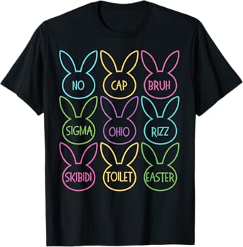 Skibidi Easter - Funny Easter Rizzler Gen Alpha Slang T-Shirt