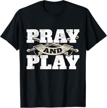 Christian Worship Band Pray & Play Drums Christian Drummer T-Shirt
