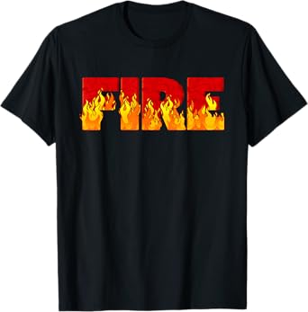 Fire and Ice Diy lazy Halloween Costumes Men Women Kids T-Shirt