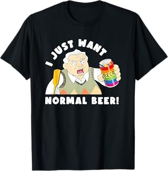 The New Norm Show I Just Want Normal Beer LGBT T-Shirt