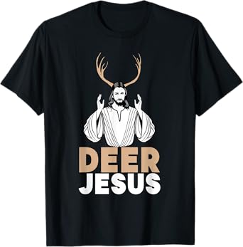 Funny Jesus Christian Meme Shirt - Dear Jesus Deer Jesus T-Shirt