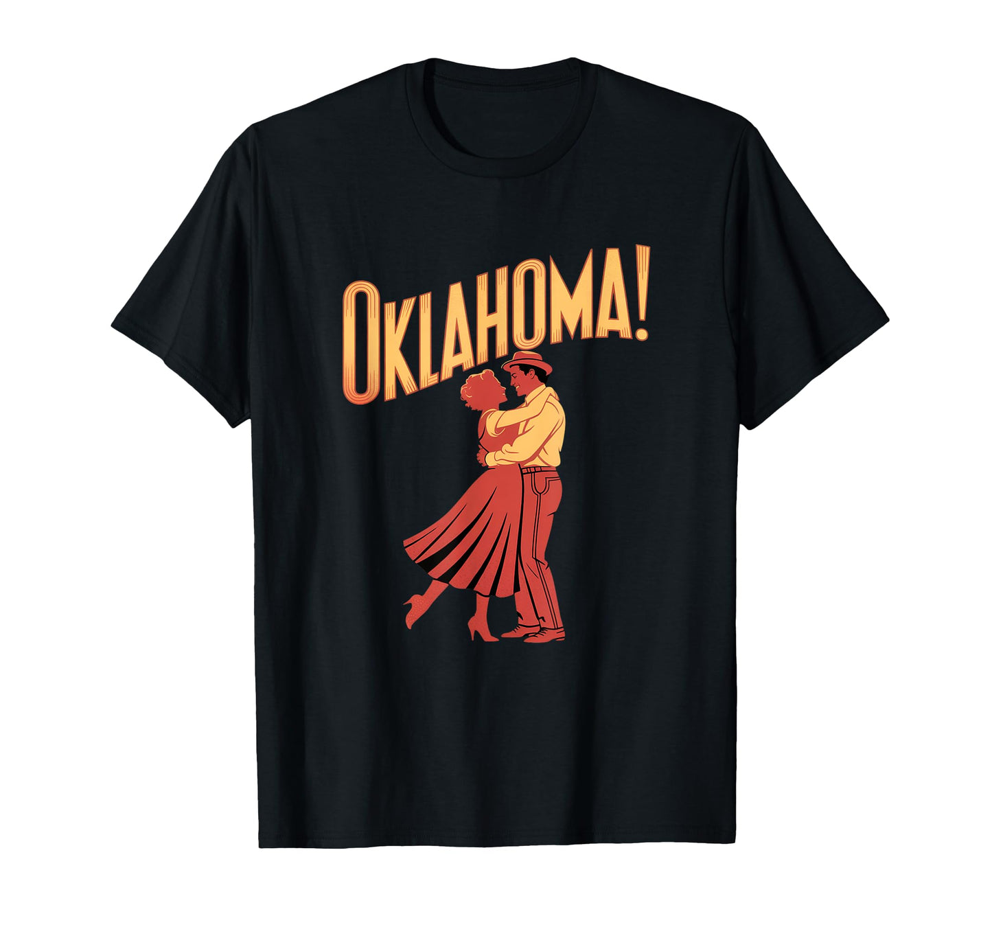 Oklahoma Retro Musical Theater Broadway Theatre T-Shirt