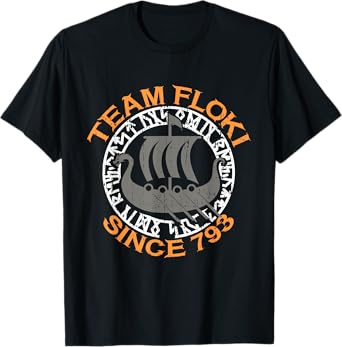 Team Floki Viking Vikings T-Shirt