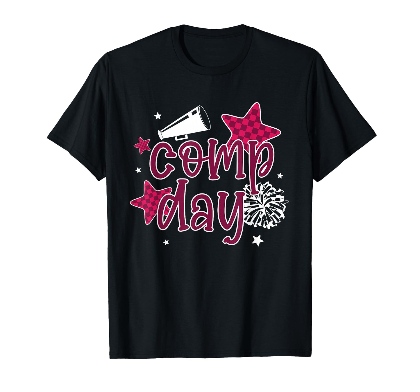 Cheer Comp Day Cheerleading Competition Day Cheerleader T-Shirt