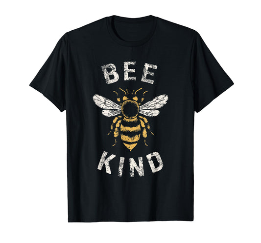 Be Kind Women Inspirational Kindness Cute Funny Bee Graphic T-Shirt