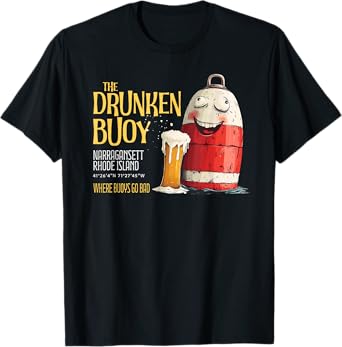 Drunken Buoy Tavern Dive Nautical Beer Lovers T-Shirt