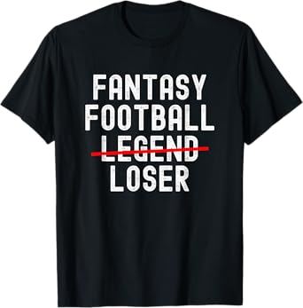 Funny Fantasy Football Loser, I Suck At Fantasy Football T-Shirt