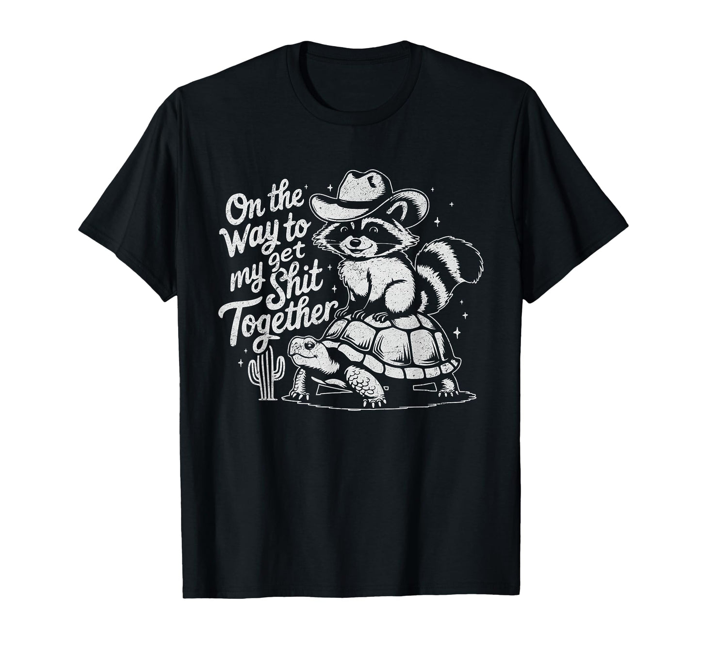 On The Way To Get My Life Together, Self-Improvement Meme T-Shirt
